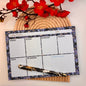 Draconic Daydreams – A5 Weekly Planner Pad with Dragon Border | 52 Pages - Stationery Passion