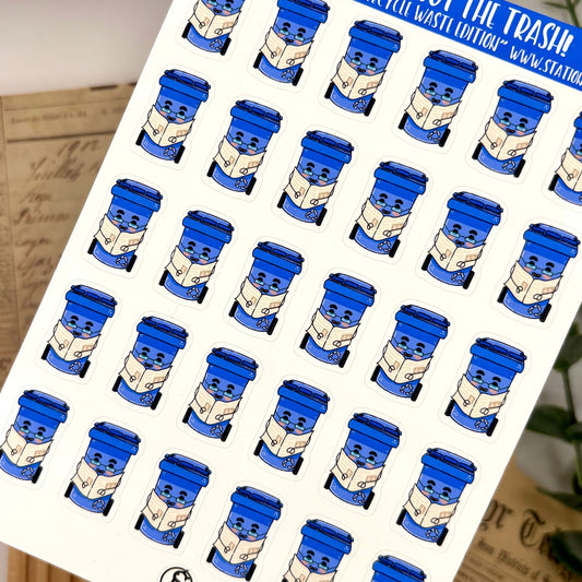 Take Out the Trash! – Recycle Edition | A6 Planner Sticker Sheet - Stationery Passion